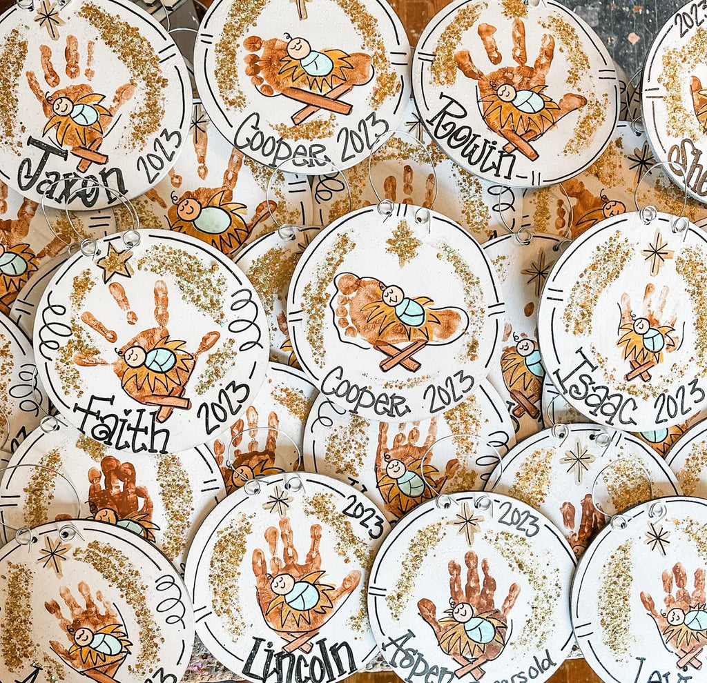 Handprint Ornament Workshop